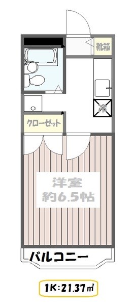 ファミール西葛西 403号室 間取り