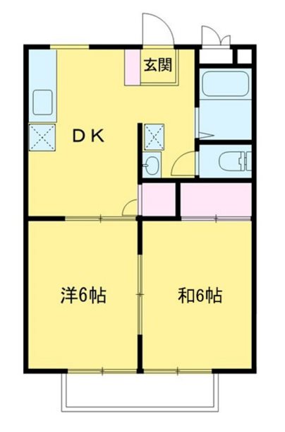 サンライフ・ヒルズⅡ 間取り図