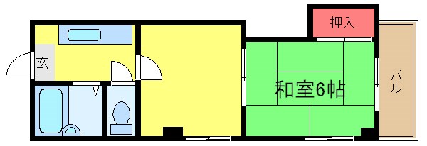 ステイツ東興 103号室 間取り