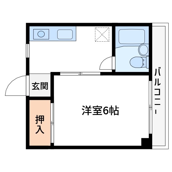 アビリティハイム 302号室 間取り