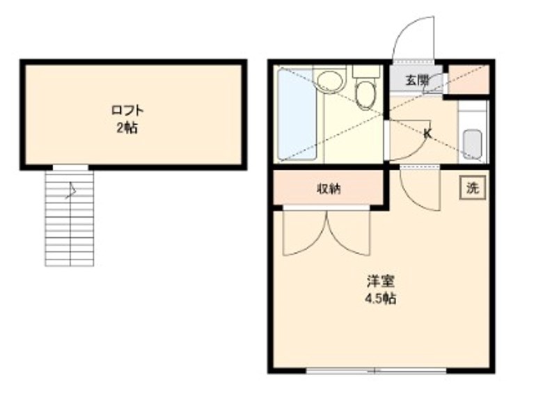 スカイピア葛西Ｂ棟 間取り