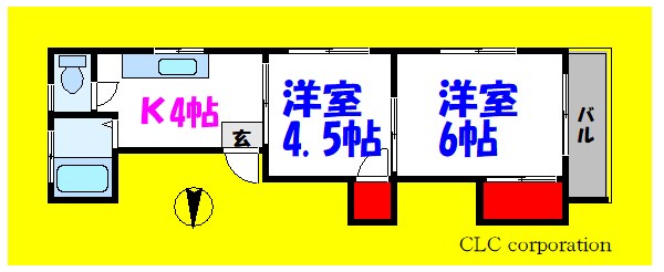 濱野ビル 間取り図