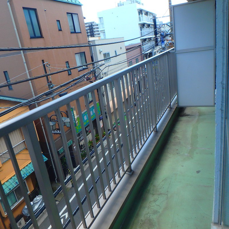 旭マンション ベランダ
