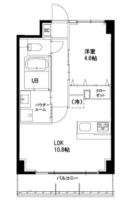 ラヴィベール   405号室 間取り