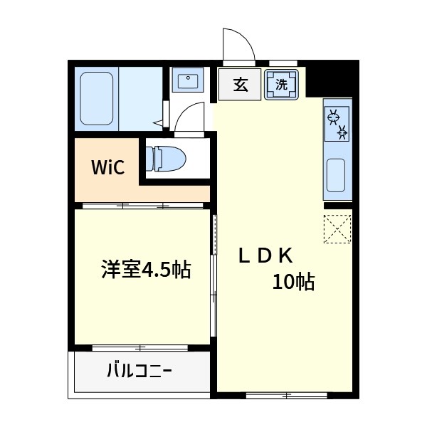 ルミエール町屋 間取り図