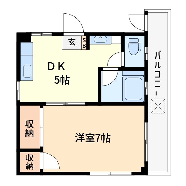 伊田ビル   間取り