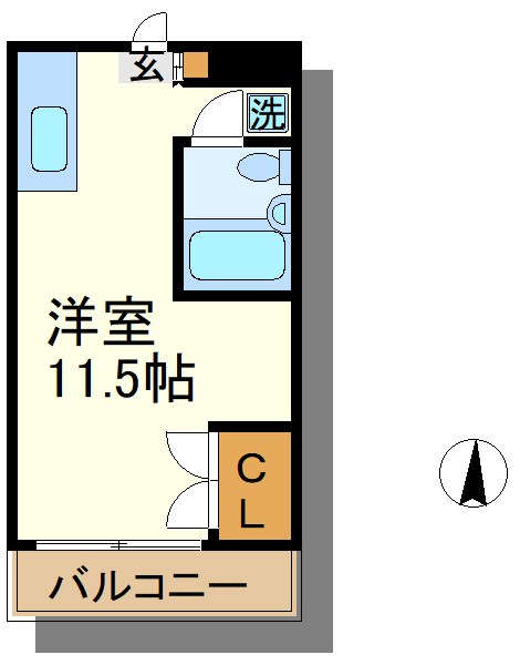 エクレールメゾン鈴木 間取り