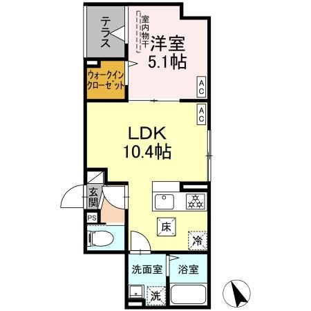 グラナーデ堀切 間取り