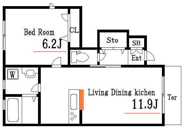 ウィンリファールⅡ 間取り図