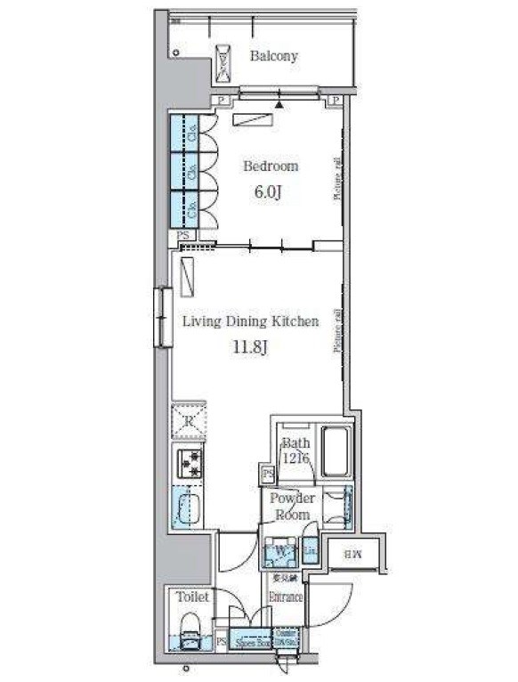 パークアクシス東日本橋ステーションゲート   間取り