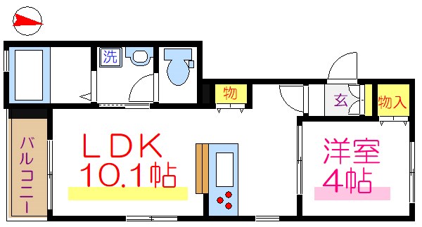 メゾン・浅草 間取り