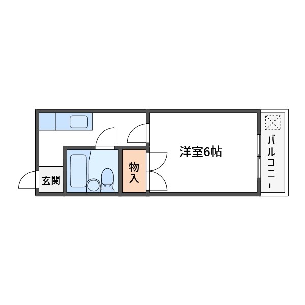 小嶋ハイツ 間取り
