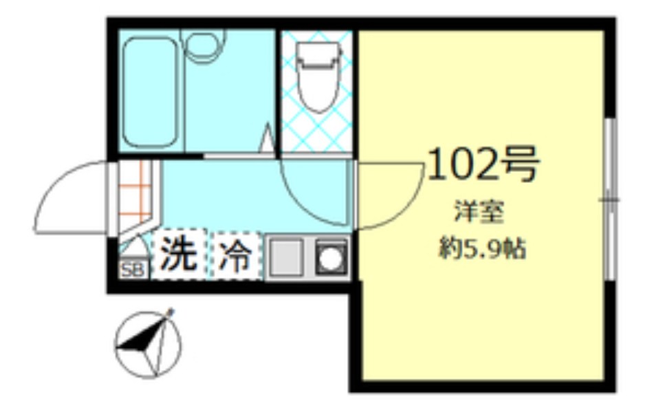 FERIO金町 間取り