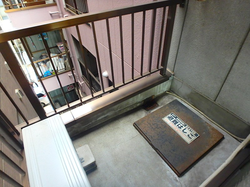 福住ビル ベランダ