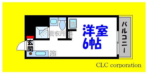 モア３ 313号室 間取り