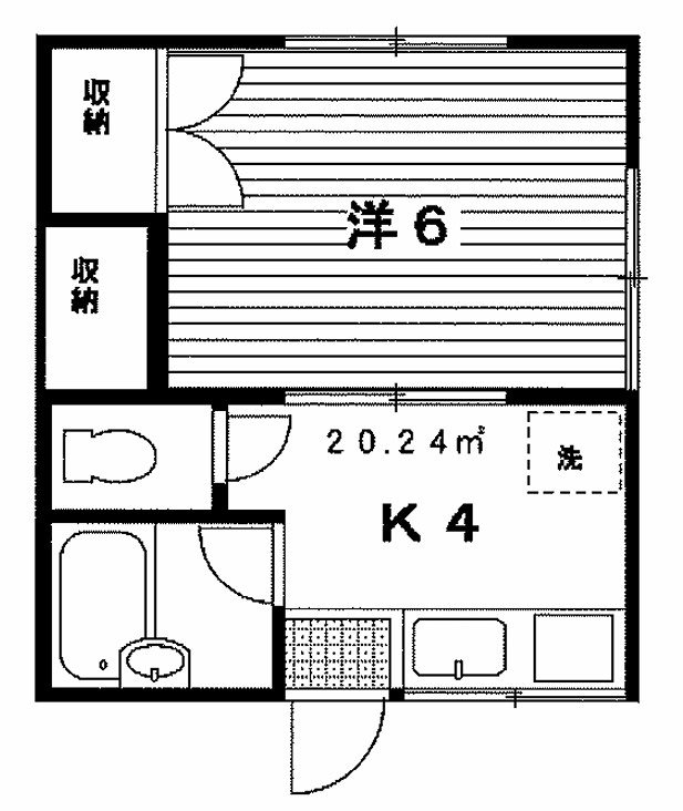 コーポM 間取り