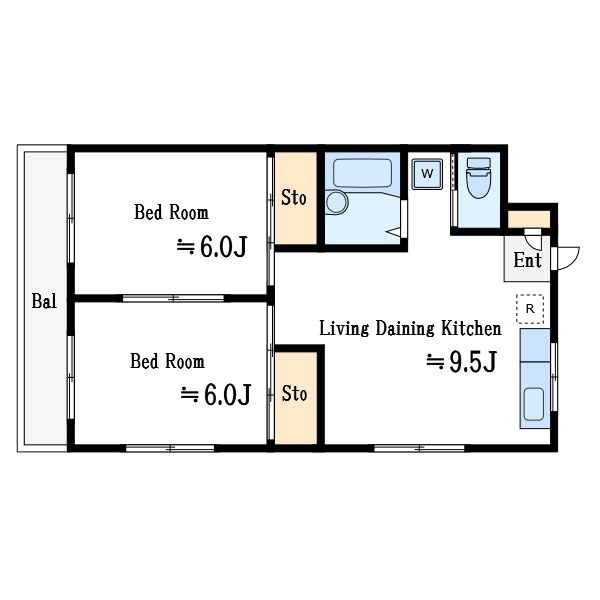 ベル六本木 間取り