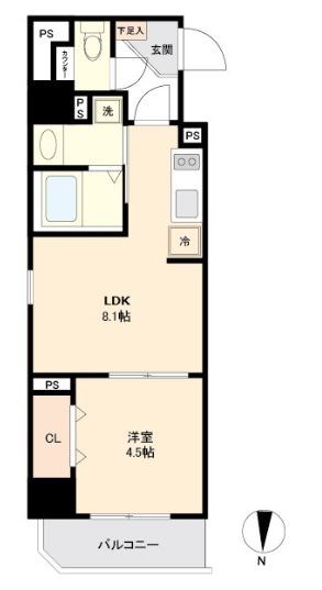 リテラス森下 間取り