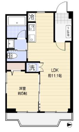 チサンマンション両国 間取り