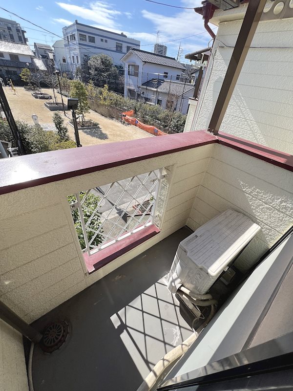 ハイツ中條 ベランダ