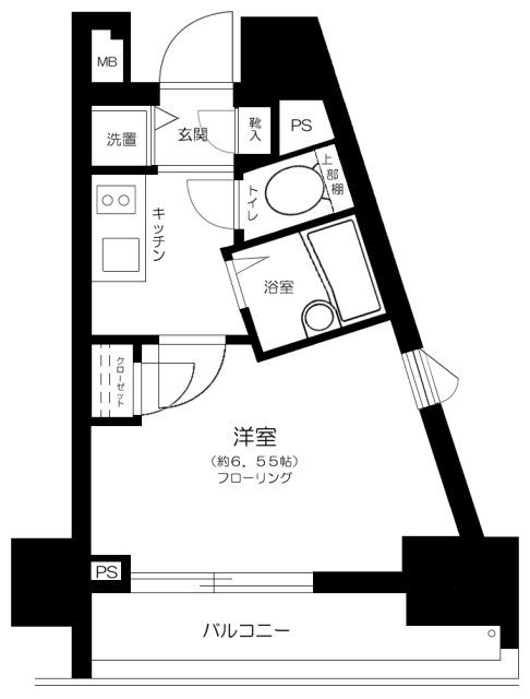 プレスタイル門前仲町 間取り