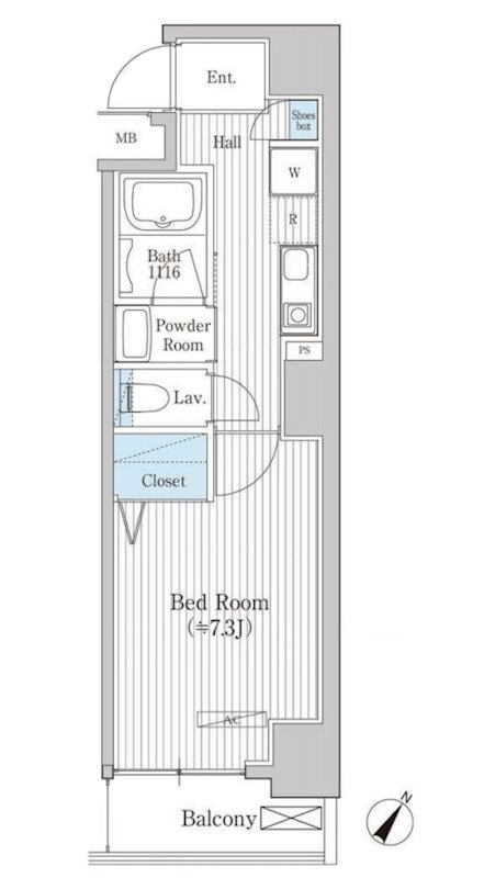 グランジット日本橋浜町 間取り