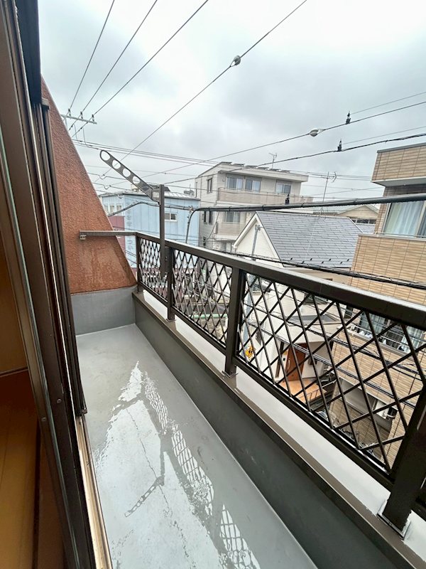 島田アパート  ベランダ
