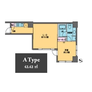 カスタリア水天宮Ⅱ 間取り