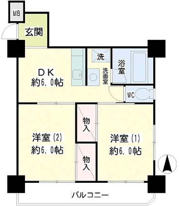 コートアオイ 間取り