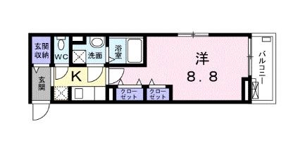 ベルビューⅡ 間取り