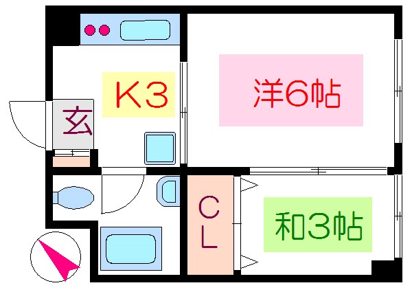 第２ナカヤビル 間取り