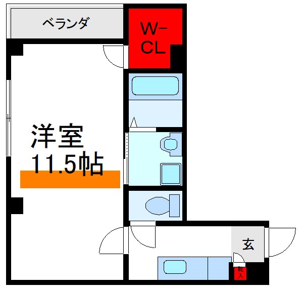 サンライズ田端Ⅰ     間取り