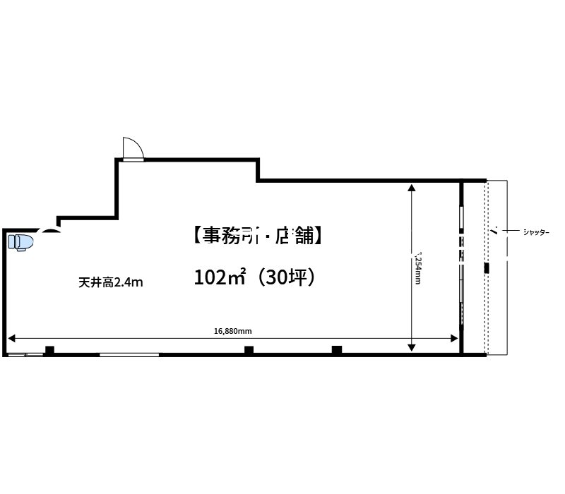 エスポワールビル  間取り