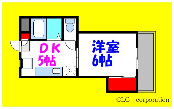 第3マルヨシビル 間取り図