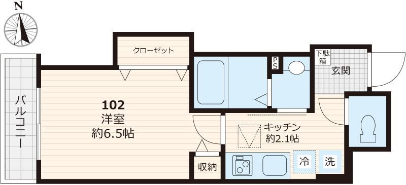 GLガーデン町屋  間取り