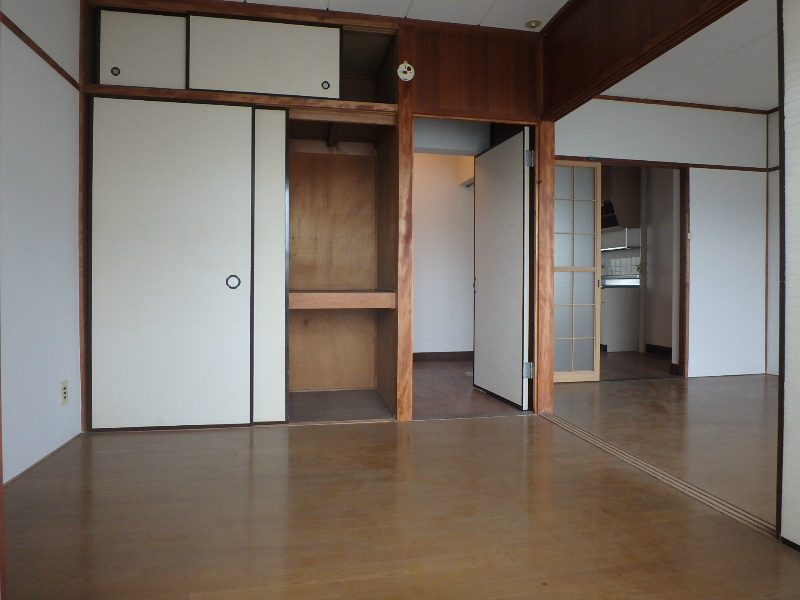 平和橋コーポ ベッドルーム