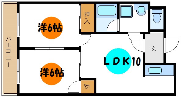 ベルベール星野 間取り
