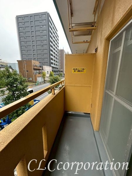 東大島リーフハイム ベランダ