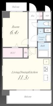 ラ　グランディール 間取り