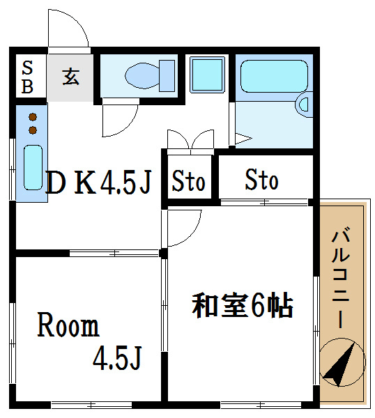 ヌーボー北 間取り