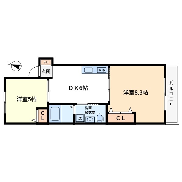 パインヒル17 間取り図