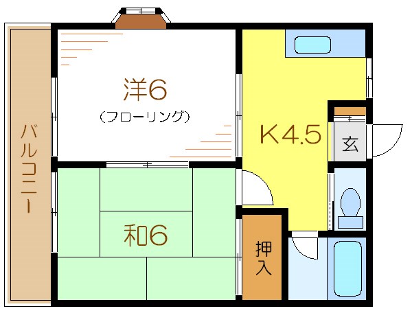 メゾン・ブランシュ 間取り