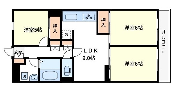ブルックス東日暮里 103号室 間取り