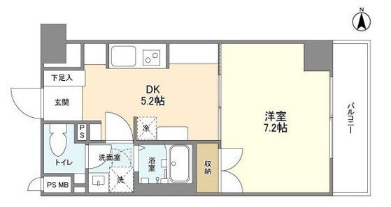 ヴェルデ東日本橋  間取り