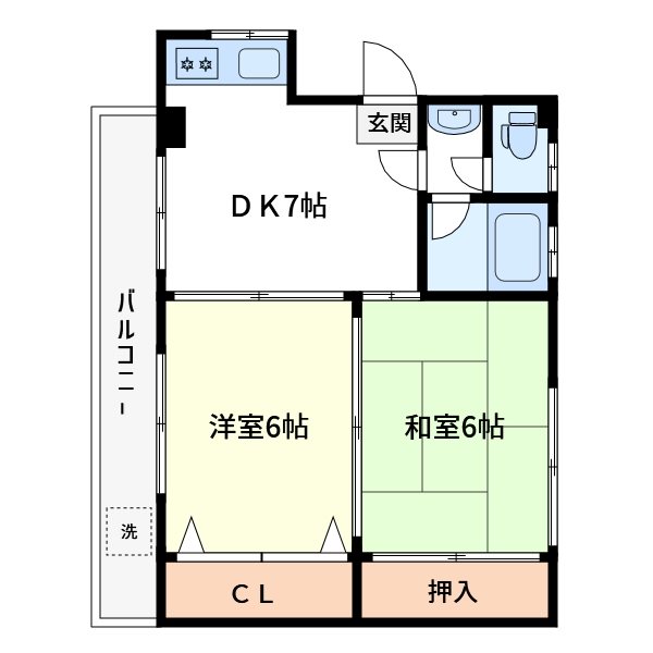 東尾久6丁目マンション 間取り