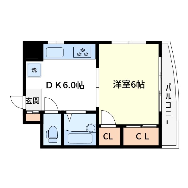 ベルヴィル動坂 間取り