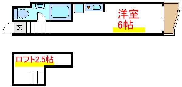 テラス・カメアリ 間取り