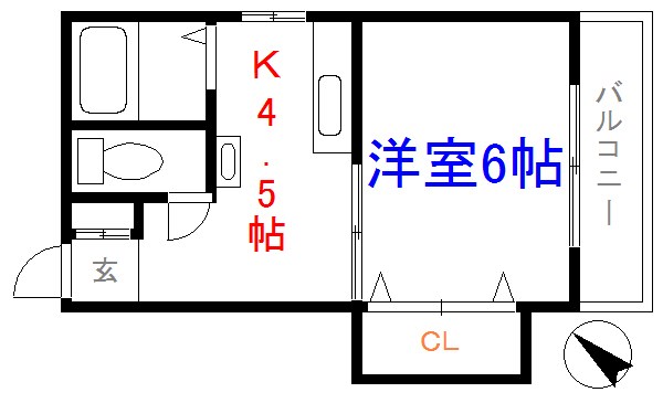 ハンガイビル    間取り