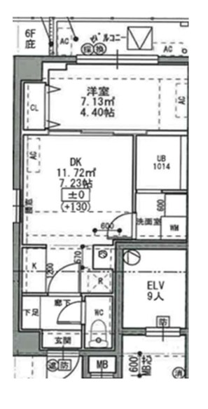 Alivis西葛西sulista 間取り図