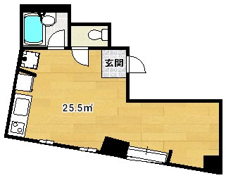 グランディールＷＡＤA  間取り